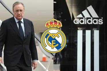 La marca alemana estaría presionando a Florentino para la vuelta de un jugador que ya no quiere.