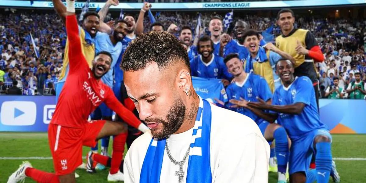 La marca histórica a nivel mundial que alcanzó Al Hilal sin Neymar