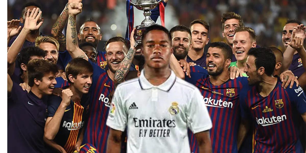 La nueva joya de los Merengues apunta a llegar a lo más alto, aunque en las últimas horas se dio a conocer que el brasilero tiene como ídolo a un emblema Culé