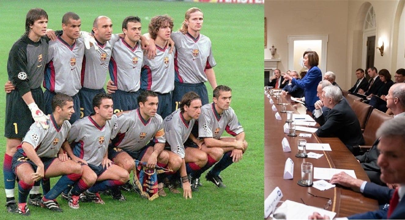 La particular historia de un futbolista que no pudo triunfar en tierras catalanas, y que tras su retiro, se dedica a la política en su país.