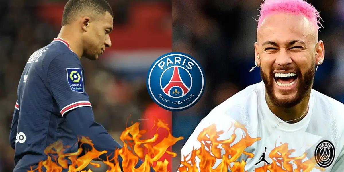 La pelea entre ambos es total, y el brasileño querría jugar su última carta para destruir anímicamente al francés