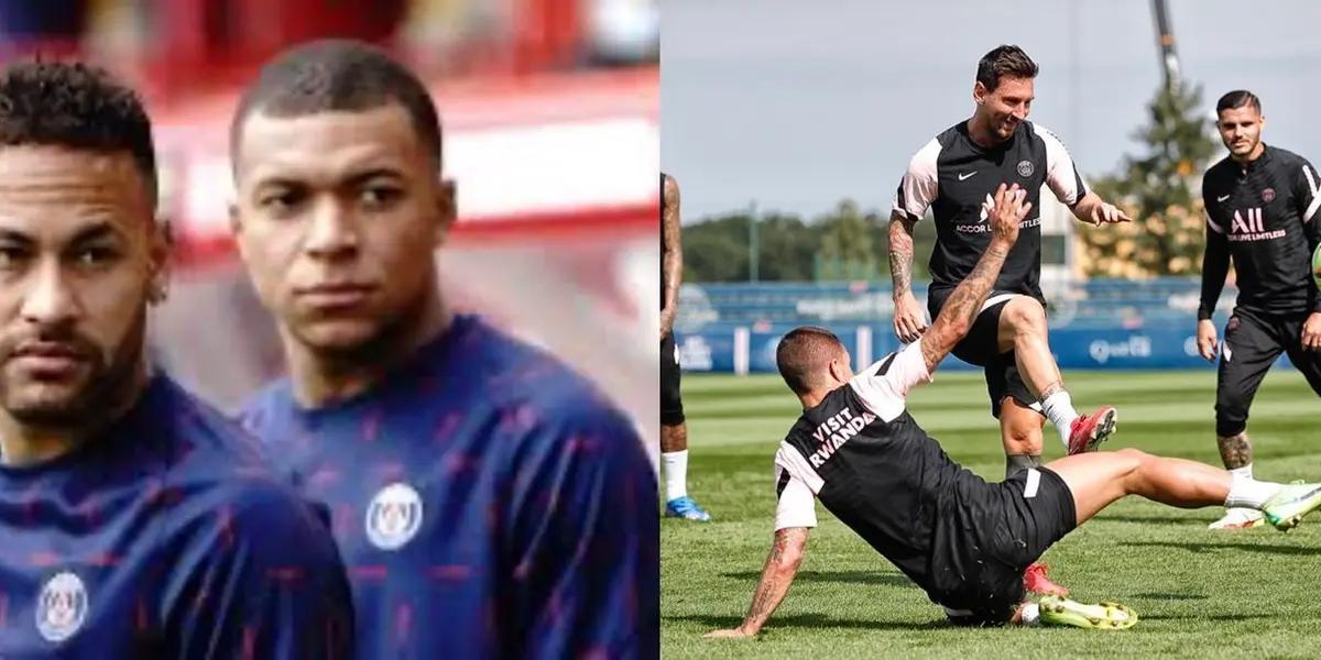 La pelea entre Mbappé y Neymar erige como líder del PSG a Lionel Messi.