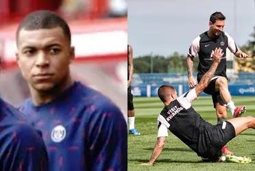 La pelea entre Mbappé y Neymar erige como líder del PSG a Lionel Messi.