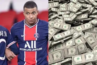 La pelea entre Neymar y Kylian Mbappé podria hacer que Lionel Messi no siga el próximo año en el PSG, haciéndole perder casi 100 millones de euros en sponsors y venta de camisetas.