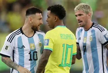 La pelea que tuvo Rodrygo contra Messi y De Paul ha generado muchas reacciones y tuvo que salir a dar la cara el brasileño
