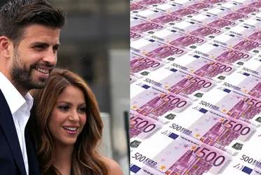 La posible separación de Shakira y Piqué en medio de los rumores de infidelidad del defensor español podrían hacerlo perder hasta 35 millones de euros de su fortuna.
