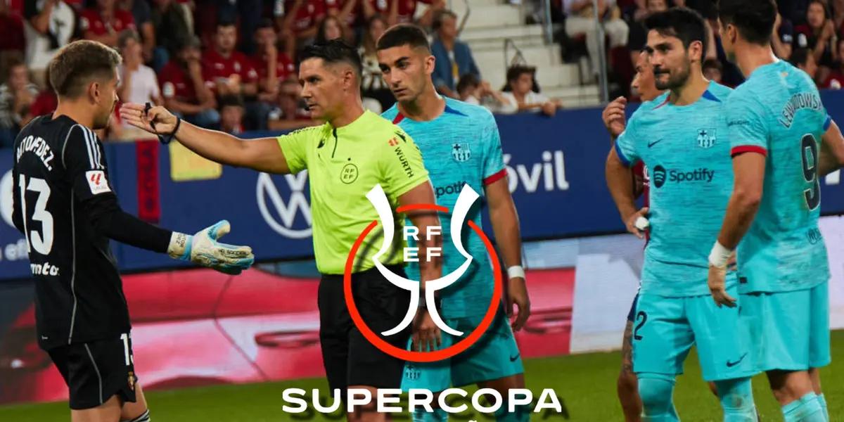 La primera mala noticia que recibió el FC Barcelona antes de enfrentar a Osasuna en Arabia