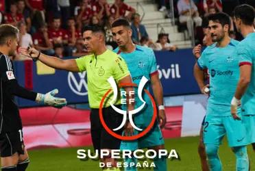 La primera mala noticia que recibió el FC Barcelona antes de enfrentar a Osasuna en Arabia