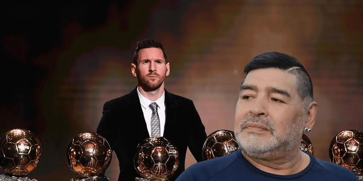 La pulga tiene todo listo para conquistar un nuevo galardón, pero en Italia aún recuerdan la figura de Diego Armando Maradona