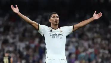 La reacción de Bellingham al ver que Endrick celebró como él en el Real Madrid