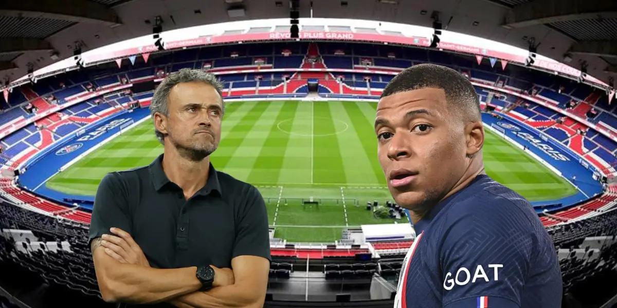La reacción de Mbappé al enterarse que Luis Enrique volvió a dejarlo fuera en PSG