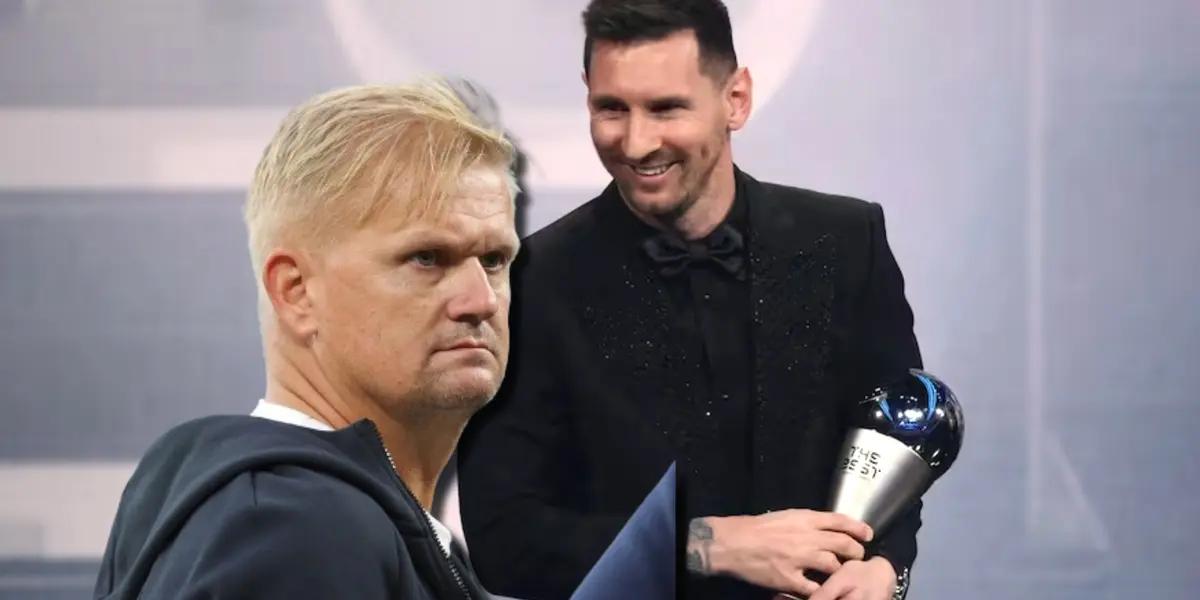 La reacción del papá de Haaland cuando Messi ganó el The Best sin hacer nada