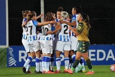 La Real Sociedad Femenino derrotó por 3 a 0 al Real Betis Fémina y se asentó como escolta en la Liga Iberdrola.
