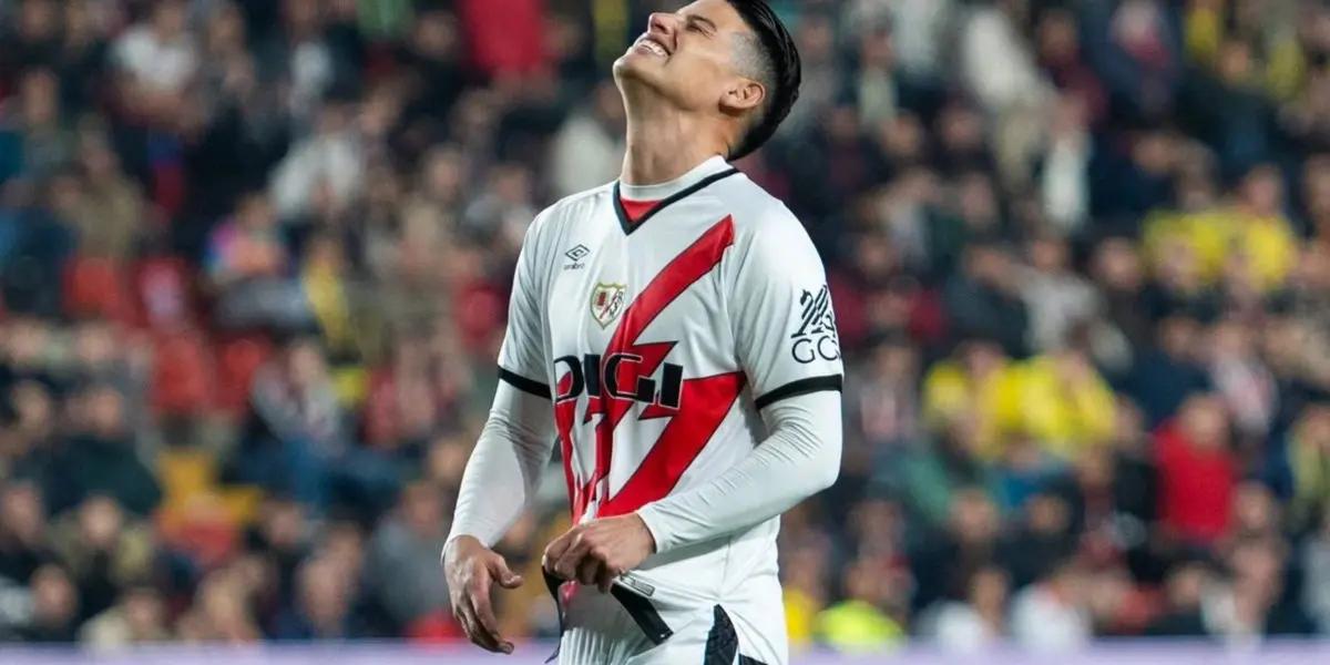 La relación entre James Rodríguez y el Rayo Vallecano ha llegado a su fin de manera abrupta