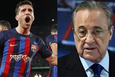 La relación entre las directivas de FC Barcelona y Real Madrid no están bien, por lo que Florentino Pérez fue a este lugar