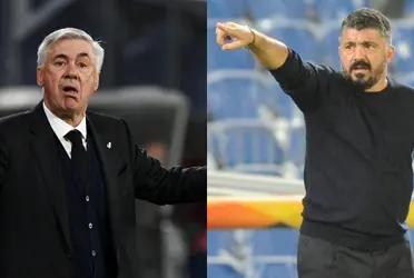 La relación rota entre Genaro Gattuso y Carlo Ancelotti