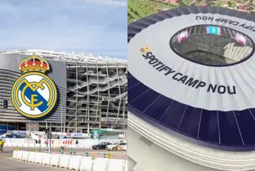 La renovación del Bernabéu resultó una farsa, pero así está quedando el Camp Nou