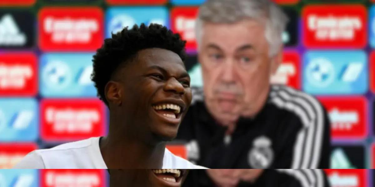 La respuesta del francés ha hecho reír a la prensa luego de las declaraciones de Carlo Ancelotti