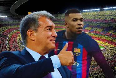 La respuesta de Joan Laporta ante los rumores de Mbappé al Barca.