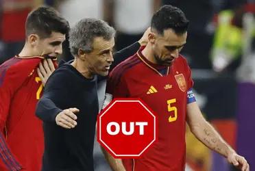 La Roja se despidió del Mundial y estos dos jugadores del Barça dirían adiós.