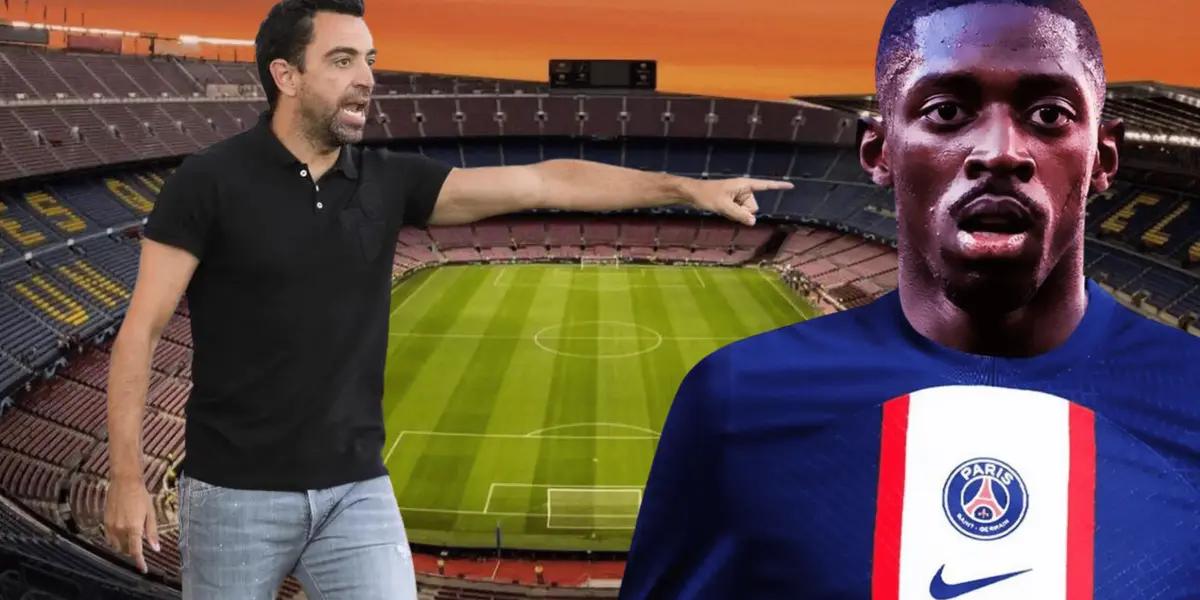 La salida de Ousmane Dembélé tomó a todos por sorpresa y Xavi Hernández piensa en un suceso alcanzable