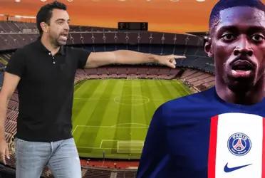 La salida de Ousmane Dembélé tomó a todos por sorpresa y Xavi Hernández piensa en un suceso alcanzable
