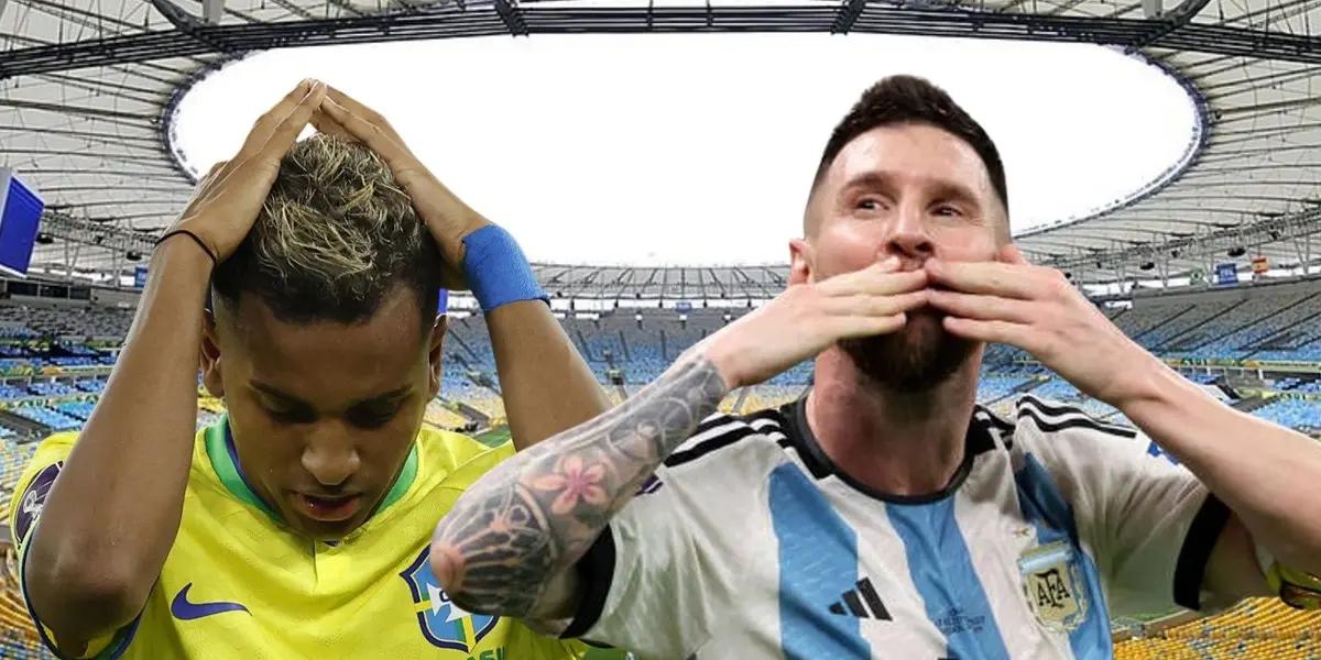La Selección argentina se impuso en el Maracaná luego de haberse retirado del campo de juego y quebró un registro histórico de la Canarinha