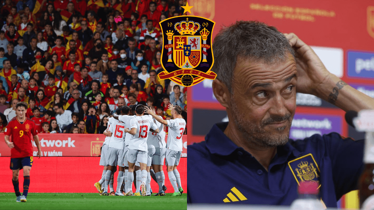 La Selección de España cayó sorpresivamente de local ante Suiza y está a muy poco de ser eliminada de la Nations League.
