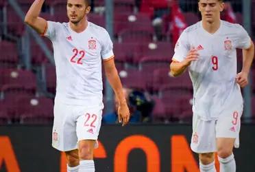 La Selección de España consiguió su primer triunfo en la Liga de las Naciones de la UEFA . Fue 1 a 0 ante la Selección de Suiza con gol de Pablo Sarabia, con este triunfo el seleccionado español se ubica segundo del Grupo A2.