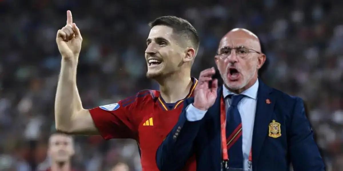 La Selección de España le ganó a Escocia y lo resolvió sobre el tramo final de partido, mira cómo celebró Luis de la Fuente