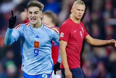 La Selección de España se quedó con el boleto a la Eurocopa y Noruega no disputará el torneo, mira lo que hizo Erling Haaland