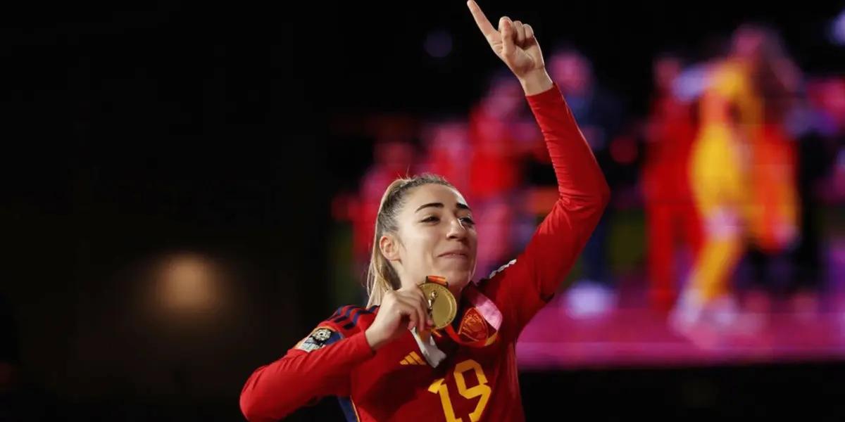 La Selección de Fútbol Femenino se consagró campeona del Mundial y Olga Carmona conmovió a todos con sus palabras.