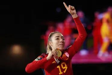 La Selección de Fútbol Femenino se consagró campeona del Mundial y Olga Carmona conmovió a todos con sus palabras.
