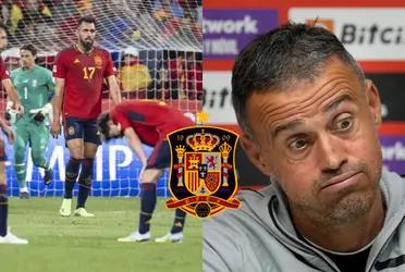 La soberbia de Luis Enrique dejaría afuera a España de la Nations League.