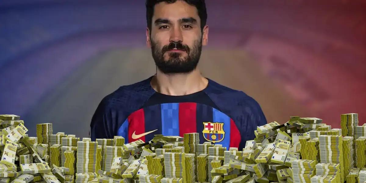 la suma de dinero que se embolsará Ilkay Gundogan por temporada