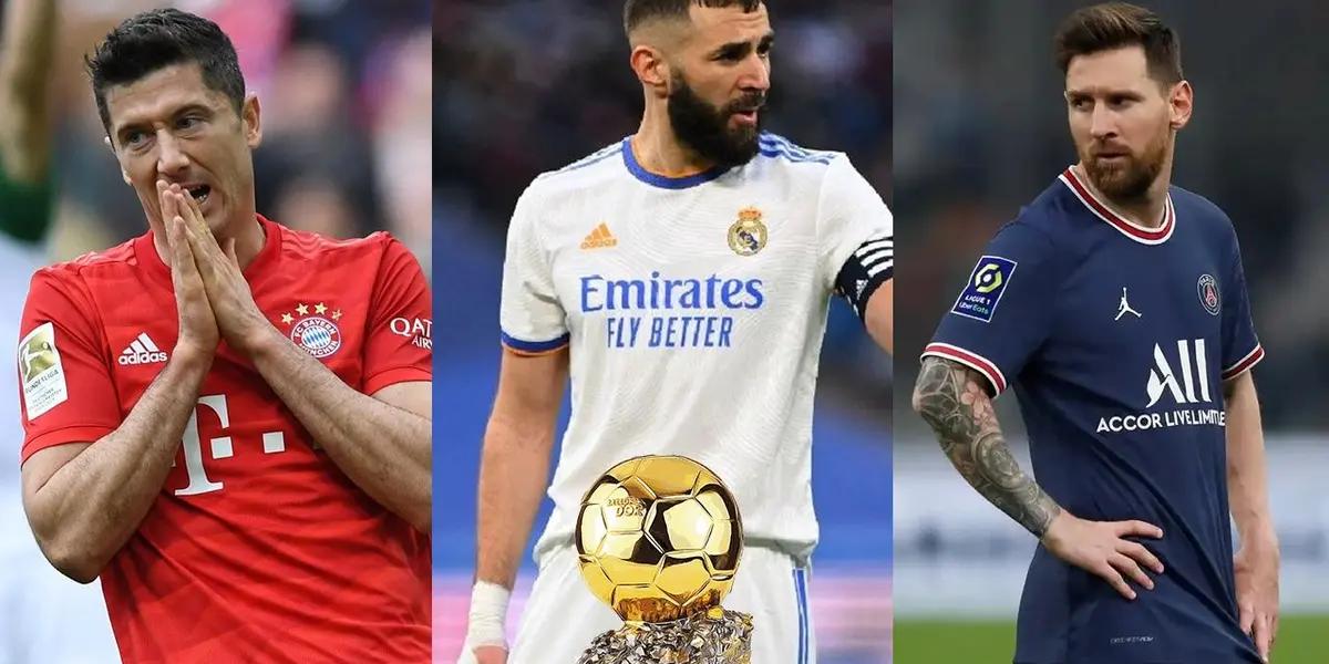 La temporada de Karim Benzema ha sido tan perfecta que ni siquiera uno de los más importantes rivales del pudo quitarle méritos a la hora de candidatearlo para ek Balón de Oro.