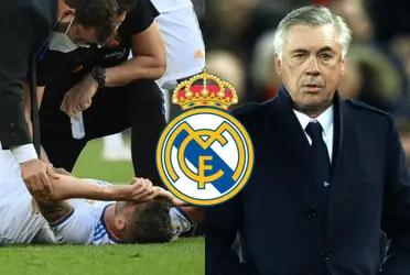 La victoria del Real Madrid ante el Sevilla le dejó una seria preocupación a Ancelotti.