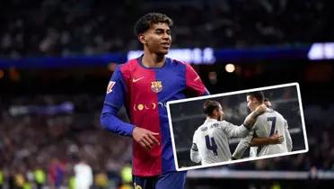 Lamine Yamal - Cristiano - Sergio Ramos (Foto: X)