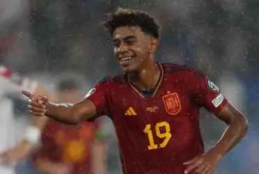 Lamine Yamal cumplió uno de sus máximos sueños deportivos y logró establecer un enorme récord con la Selección de España.