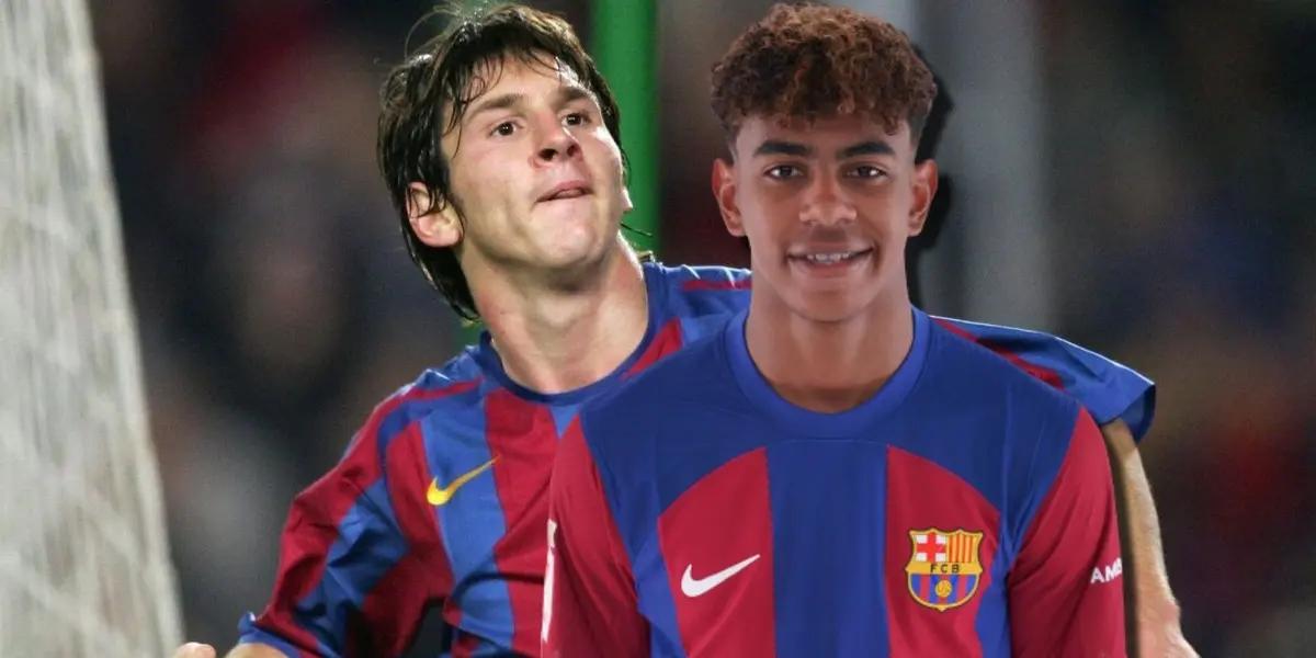 Lamine Yamal es la gran apuesta del FC Barcelona y el costo de su pase dejó muy por debajo al de Messi cuando tenía 17 años
