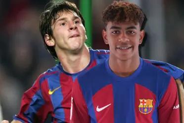 Lamine Yamal es la gran apuesta del FC Barcelona y el costo de su pase dejó muy por debajo al de Messi cuando tenía 17 años