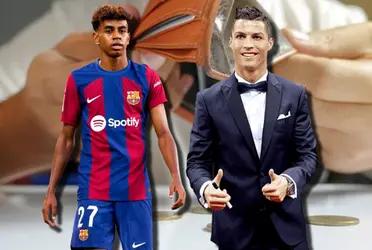 Lamine Yamal es la gran joya del FC Barcelona, así como en su tiempo fue Cristiano Ronaldo pero del Sporting Lisboa