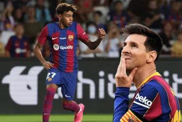 Lamine Yamal es una de las joyas del Barcelona por este motivo quieren guiarlo por el camino de Lionel Messi.