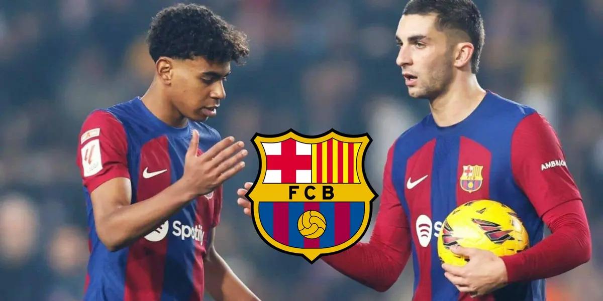 Lamine Yamal - Ferrán Torres (Foto: FC Barcelona)