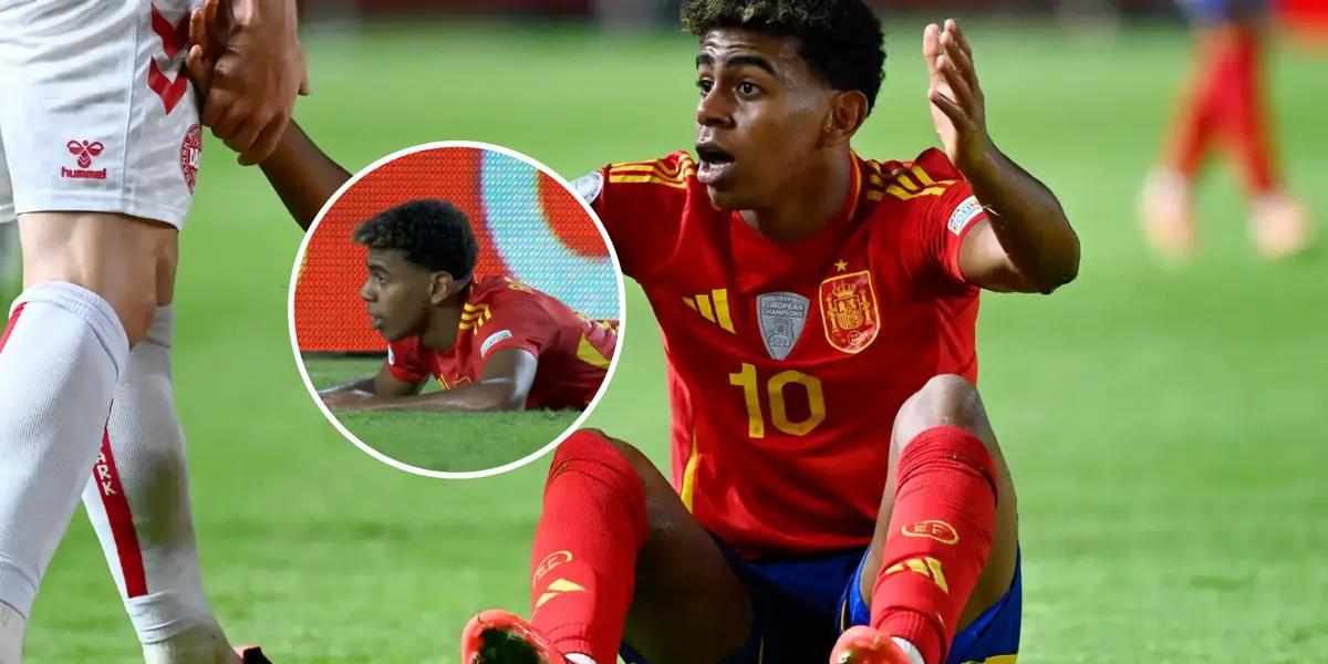 Lamine Yamal Foto: Captura de ESPN y GOAL