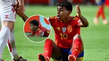 Lamine Yamal Foto: Captura de ESPN y GOAL