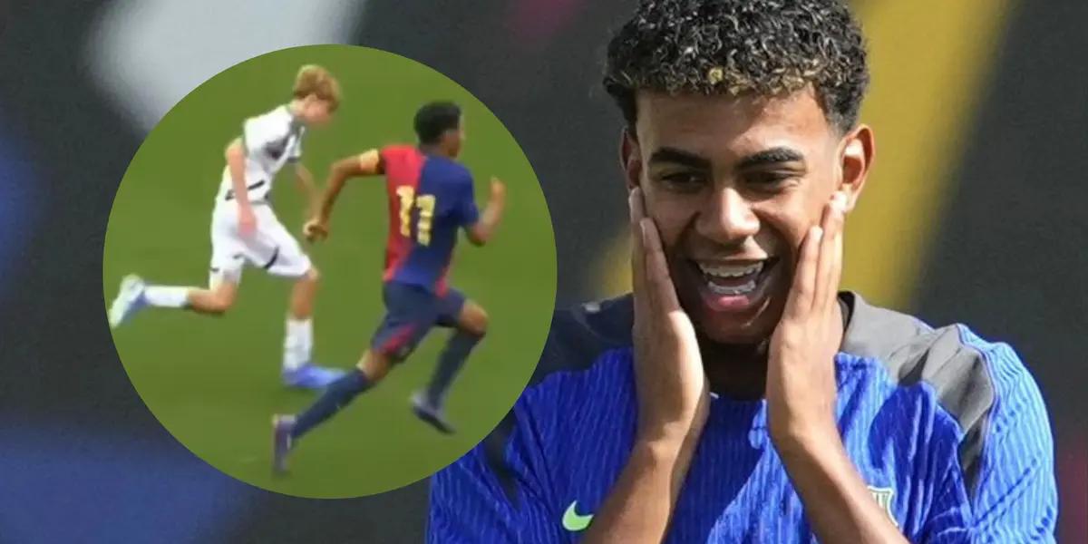 Lamine Yamal. Foto: redes de Lamine Yamal.