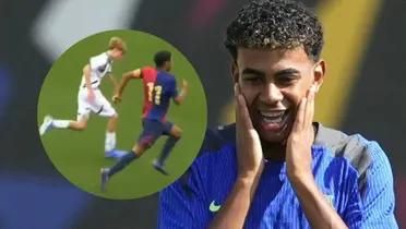 Lamine Yamal. Foto: redes de Lamine Yamal.