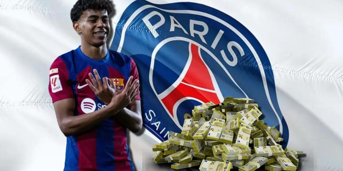 Lamine Yamal, jugador del FC Barcelona, en la órbita del PSG