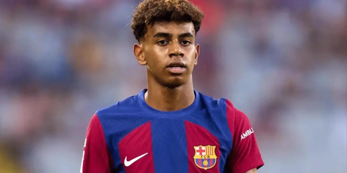 Lamine Yamal, que se ha convertido de un momento a otro en la gran joya del Barça, tuvo opciones de salir